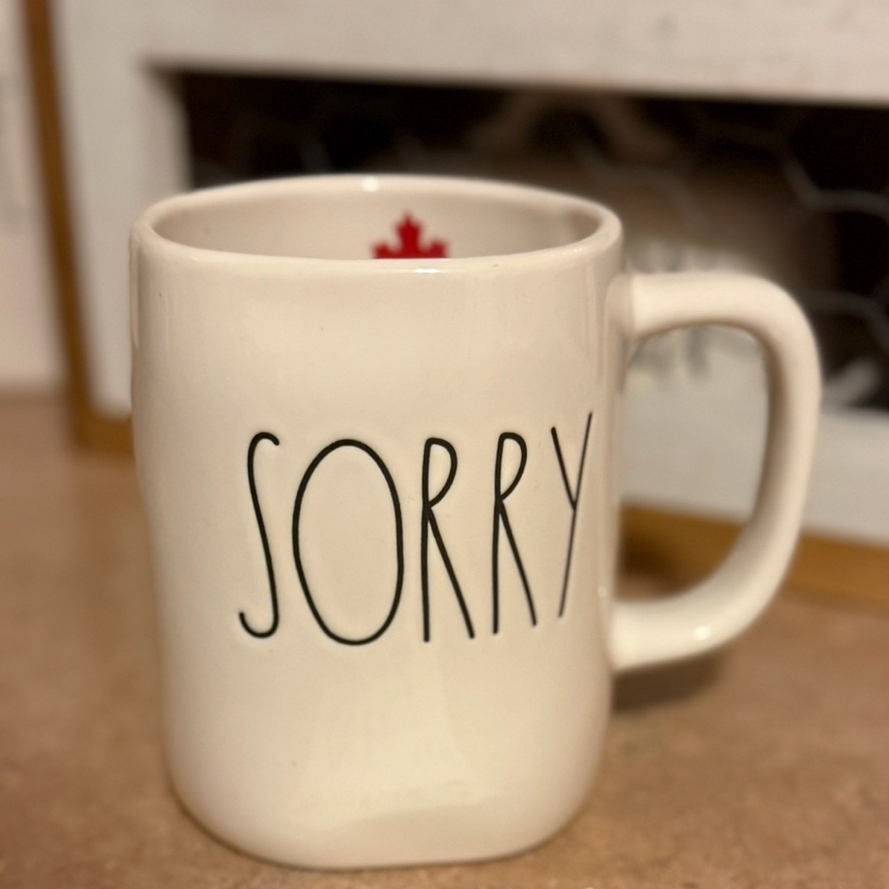 Rae Dunn Sorry Mug